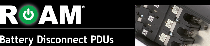 Roam's Battery Disconnect Power Distribution Units